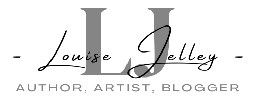 Logo for Louise Jelley , Author, Artist, Blogger